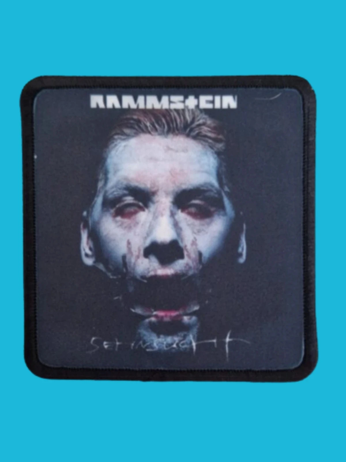 Patch Rammstein - Sehnsucht - Imprimé - Carré de 7,5 x 7,5 centimètres